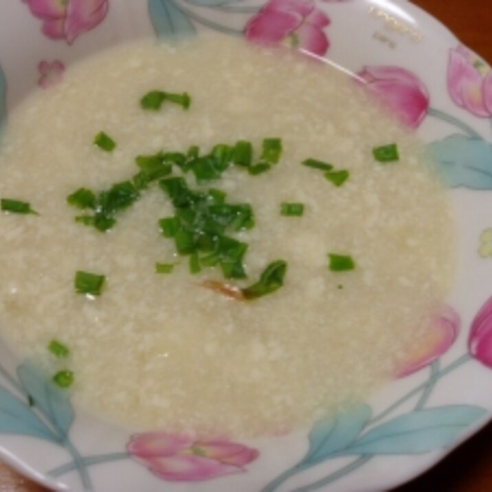 豆腐としょうがのとろとろ中華スープ